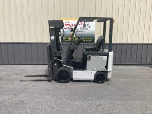 2009 Nissan BXC50 5000 lb Capacity Electric Forklift 9