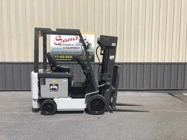 2009 Nissan BXC50 5000 lb Capacity Electric Forklift - Image 4