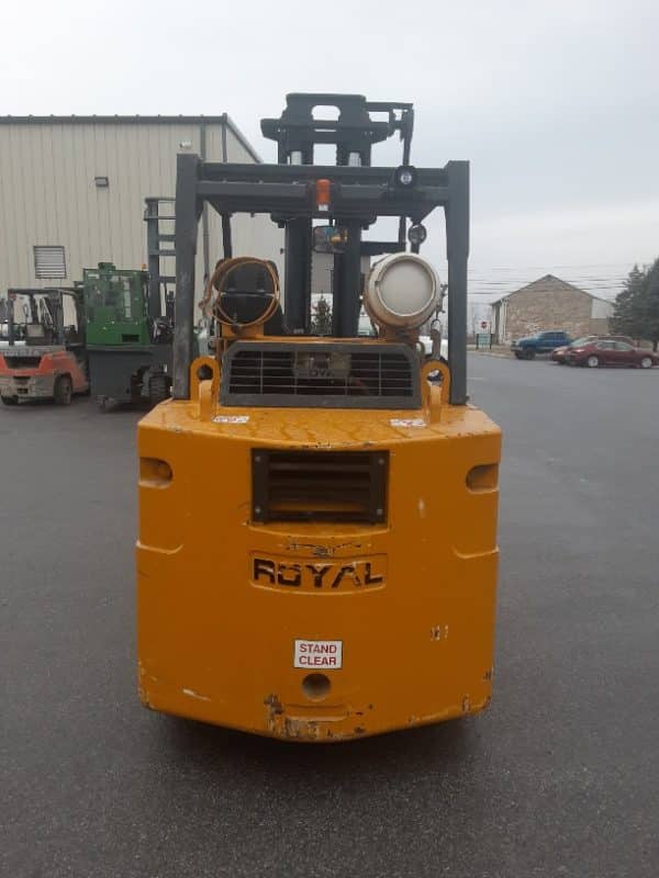 2007 Royal TA220B 22000 lb capacity cushion tire forklift 3