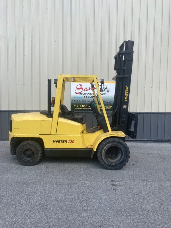 Hyster H120XM 12000 lb Diesel forklift - Image 2